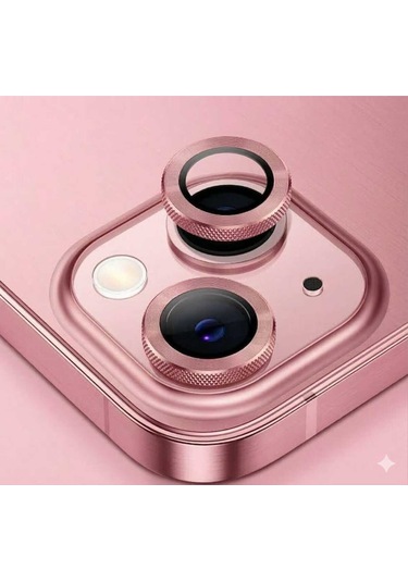 Apple Uyumlu iPhone  11 Kamera Lens Koruyucu Pembe
