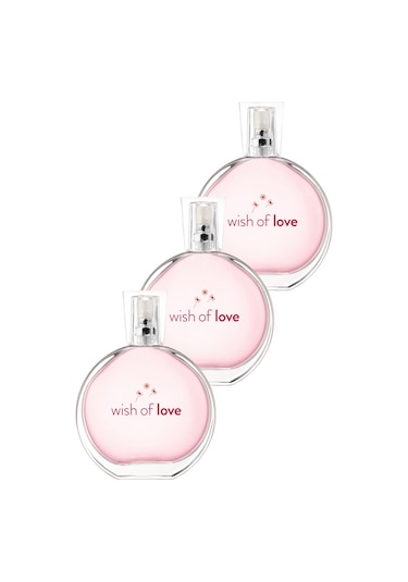 Avon Wish of Love Kadın Parfüm EDT 3 x 50 ML