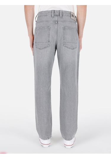 Colins Rahat Normal Kesim Orta Bel Düz Paça Gri Erkek Jean Pantolon Cl1069477 Denim Colins Rahat Normal Kesim Orta Bel Düz Paça Gri Erkek Jean Pantolon Cl1069477 Denim