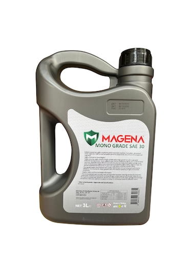 Magena Sae Oil 30 Numara Motorlu Testere Zincir Yağı 3 Litre