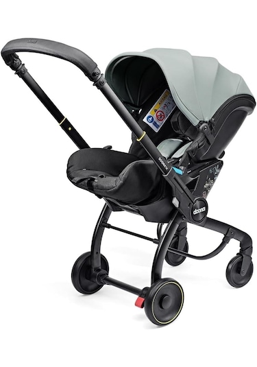Doona X 3 Yatış Pozisyonlu Oto Koltuğu & Bebek Arabası - Dusty Sa