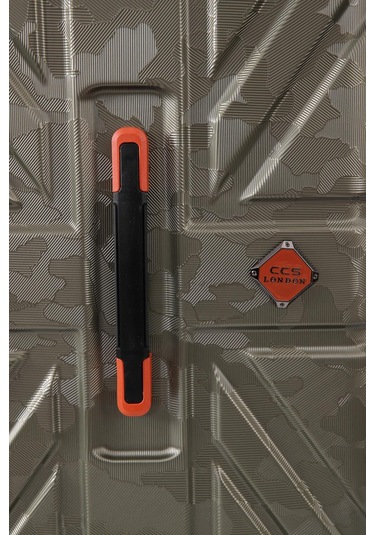 Ççs 5243 Polikarbon & Abs 3 Lü Valiz Seti Haki