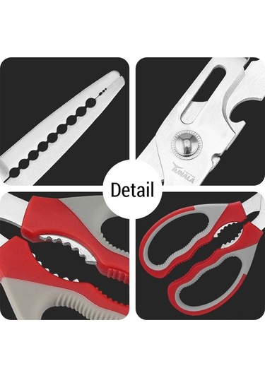 Pazly Profesyonel Balıkçı Pensleri: Çok Fonksiyonlu, Paslanmaz Çelik, Rahat Tutuşlu, Balık Ve Ceviz Kırıcı