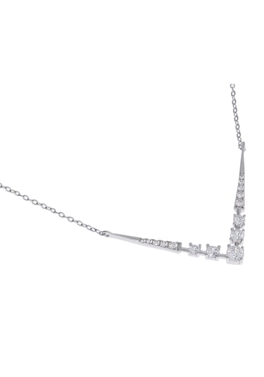 Kadın Üçgen Model Gümüş Kolye