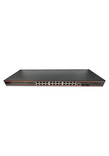 Novacom Nd1pd2412l 24 Port Poe Yönetilemeyen Switch-23679