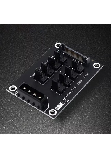 Suntek Bilgisayar Kasası Soğutma Fanları Hub 4pin 3pin Pratik