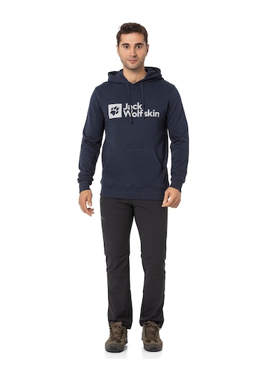 Jack Wolfskin Arthur Hoody Erkek Sweatshirt 1000001tr-1010 Lacivert