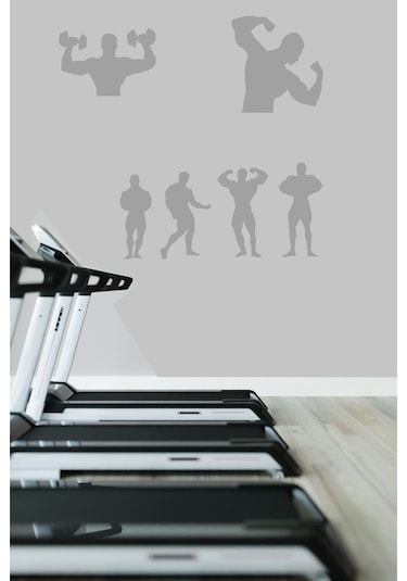 Spor Salonu Dekoratif Duvar Sticker. (30 Cm 1 Adet)