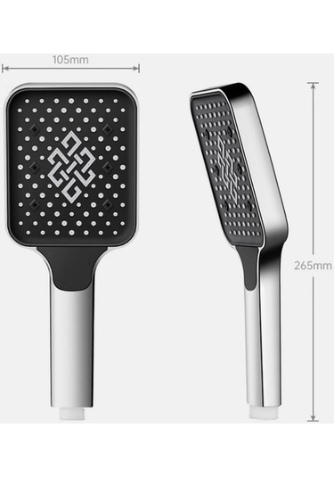 Dancemonkey Lichen Booster El Duşu, Duş Başlığı, Duş El Spreyi Ep Diğer