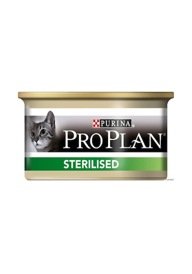 Purina Pro Plan Kısırlaştırılmış Ton Balıklı ve Somonlu Yetişkin Kedi Maması 85 G