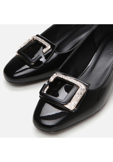 Hotiç Siyah Kadın Kalın Topuk 01ayh297980a100 Siyah-black Siyah