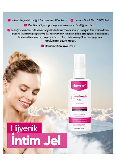 Chevron Parfümlü İntim Jel 110 ML