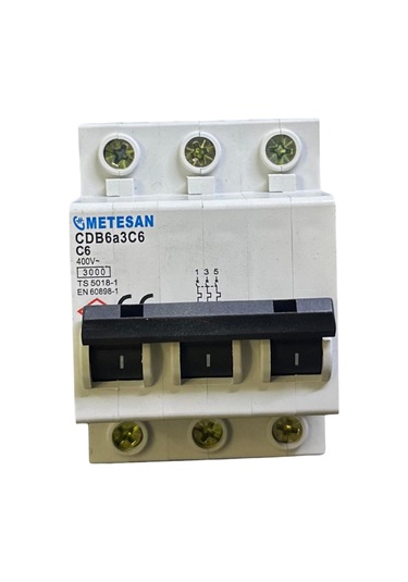 Metesan 3x6a 3ka C Otomatik Sigorta