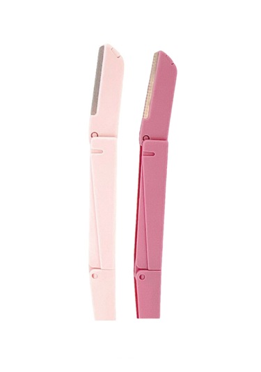 Sindo Prime Kaş Alma Çift Katlama Jilet Açık Pembe 2'li Set