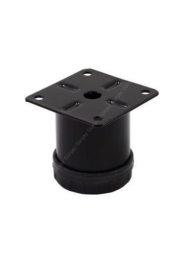 Gürçayhırdavat Gürçay Metal Mobilya Mutfak Dolap Ayağı Siyah