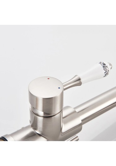 Mutfak Eviye Bataryası Dual Flow Su Arıtma Çıkışlı Spiralli Yeni