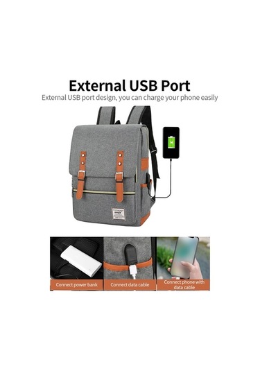 Novahub Geniş Kapasiteli Usb Portlu Laptop Çantası - Seyahat Ve Günlük Kullanım İçin Pratik Sırt Çantası Seti Siyah, Küçük Boyutlu Tasarım Siyah