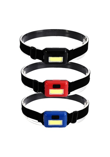 Gold Police 3W Çalışma ve Kafa Feneri Lambası Mavi