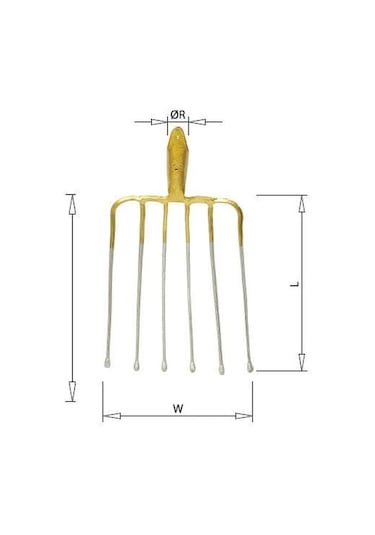 Günaş 6t Pancar Dirgen 6'lı Sapsız