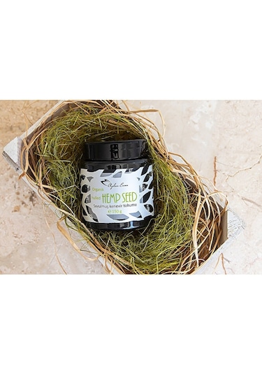 Ayhan Ercan Organik Hulled Hemp Seed Soyulmuş Kenevir Tohumu  150 G