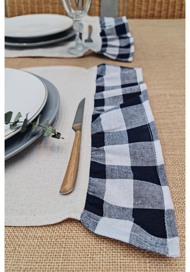 Amerikan Servisi Fırfırlı Retro 2 Lü Siyah