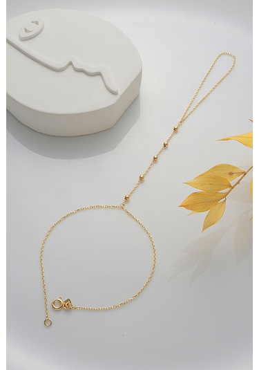 14 Ayar Altın Şahmeran Parlak Sıralı Toplu Şahmeran - Mmblk-33039 Sarı Altın