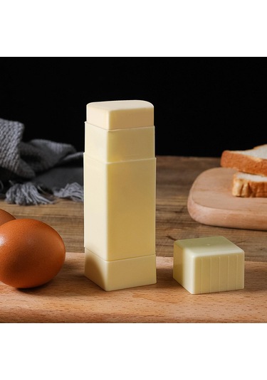 Suntek Tereyağı Yayıcı Saklama Kutusu Mısır Koçanları Sarı