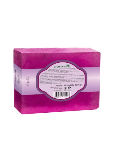 Organicsun Doğal Lavanta Sabunu 3 x 140 G