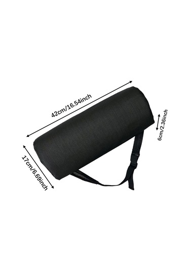 Suntek Ofis Sandalyeleri, Arka Bahçe Ve Için Tokalı Bantlı Siyah