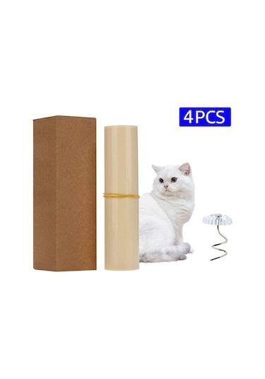 4 Adet Kedi Kanepe Anti-grab Çıkartmalar Mobilya Koruma Kedi Çizilmeye Karşı Koruyucu Etiket Kazıyıcılar Kediler İçin 14 48cm