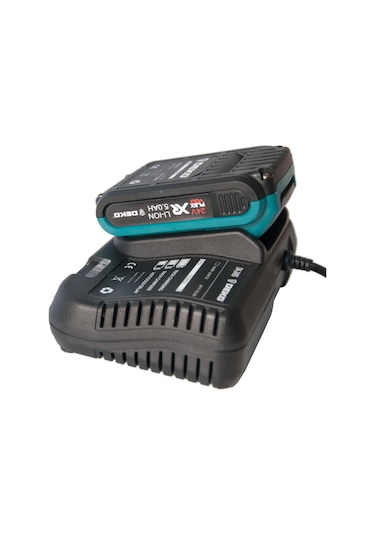 Deko Pro XR 24V 5 Ah Li-ion Çift Akülü Darbeli Vidalama Mavi