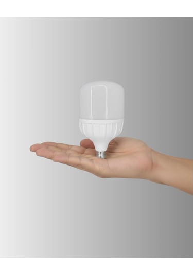 Tasarruflu Şarjlı Led Ampul 30w Beyaz Işık