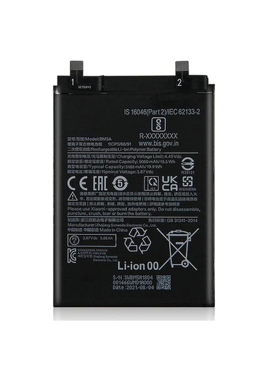 Xiaomi Redmi Note 11 Pro Plus Bn5e İle Uyumlu İthal Pil