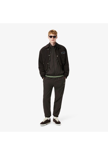 Lacoste Bh8901 Erkek Ceket Kahverengi