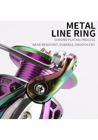 Renkli Metal Balık Hattı Tekerleği Uzun Atış Deniz Çubuğu Olta Makinesi, Spesifikasyon: Sk1000