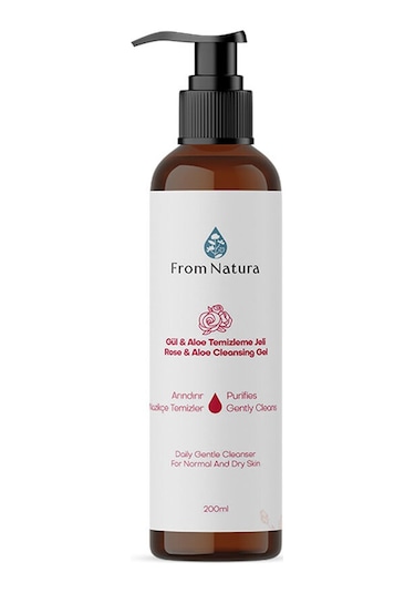 From Natura Gül Aloe Temizleme Jeli 200 Ml