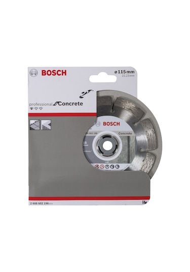 Bosch Standard For Concrete 115 Mm Elmas Kesme Diski - 2608602196