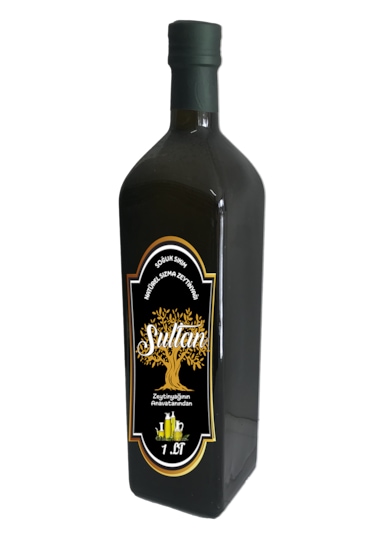 Sultan Soguk Sıkım Natürel Sızma Zeytinyağı Cam 1 L