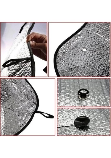 Katlanabilir Oto Ön Cam Güneşlik Isı Önleyici Araç Perdesi Toyota Corolla Fiat Egea Nissan Qashqai Volkswagen Passat