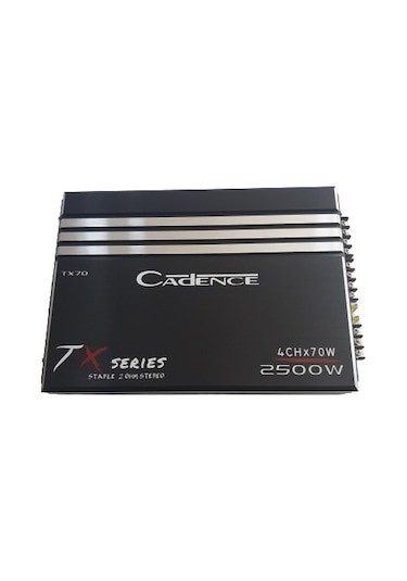 Cadence Tx 4.70 5000W 4 Kanal Oto Amfi Anfi
