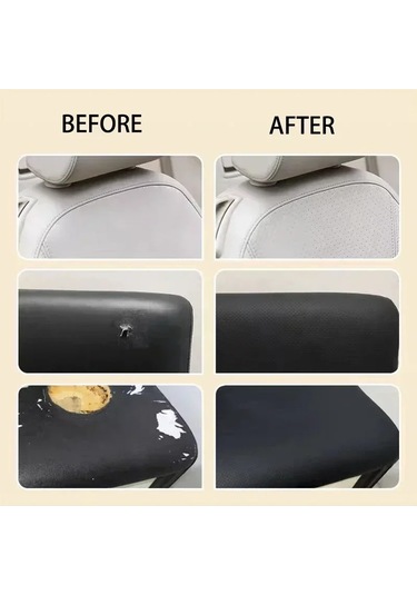 Nefes Alabilen Delikli Deri Tamir Etiketi, Kendinden Yapışkanlı Deri Yamalar, Red Brown 10x150cm