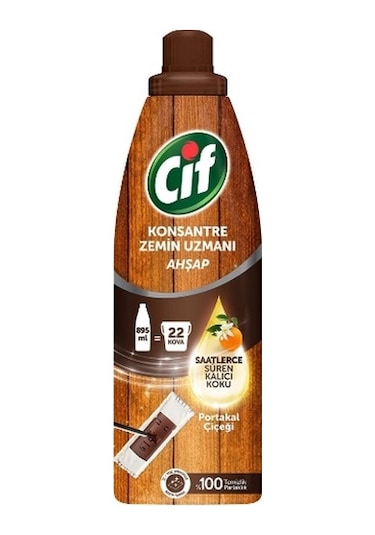 Cif Zemin Uzmanı Ahşap Portakal Çiçeği 2 x 895 ML
