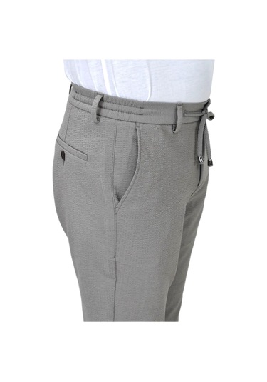 Erkek Jogger Gofre Lastikli Pantolon 1998 Bgl-st04423 K.Gri