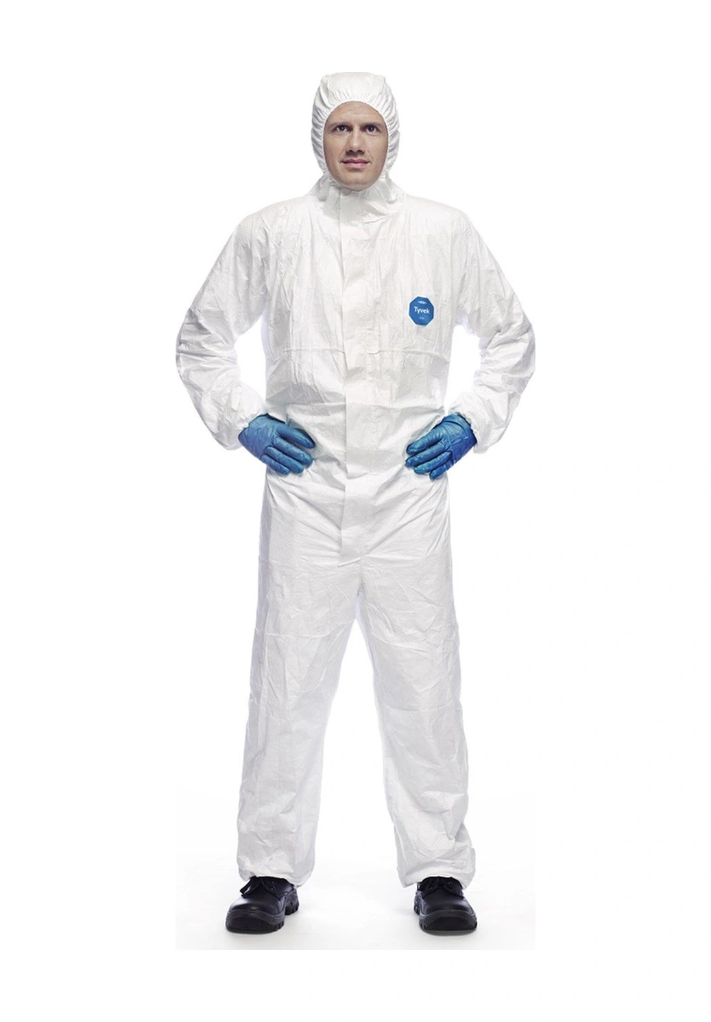 Tyvek 200 Easysafe Başlıklı Kimyasal Koruyucu Tek Kullanımlıktulum Xl