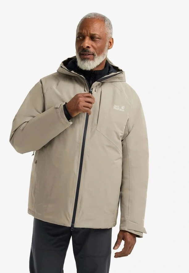 Jack Wolfskin Icecape 2l Down Ins Jkt M Rds Erkek Bej
