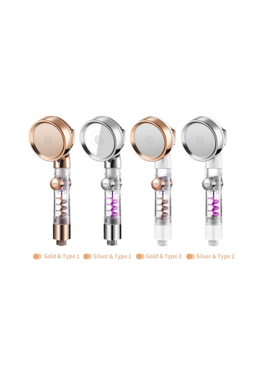 Padalink Abs Materyal Yüksek Basınçlı Duş Başlığı - 3 Su Modu, Turbo Fan, Tek Tuşlu Durdurma Ve Kolay Kurulum Diğer