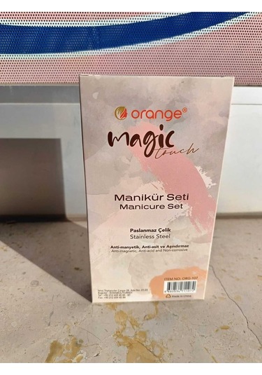 Orange Quality Professional Nail Care Manicure Set