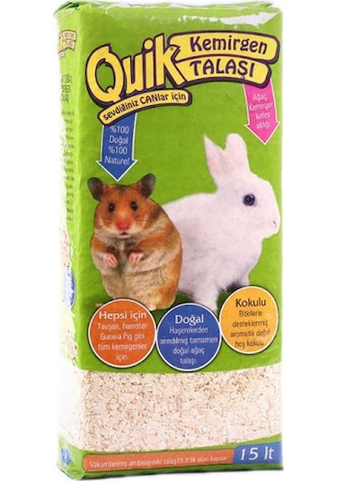 Quik Kemirgen Talaşı 15 L 10'lu