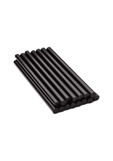 Wellhise Siyah Kalın Silikon 1 KG 48 Adet 11 MM 22 CM