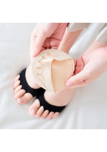 Maiyame Unisex Beş Parça Tam Kollu Ayak Parmak Çorabı - Ter Emici, Hava Geçirgen, Sürtünme Önleyici, İnce, Tek Renk, Bütün Bedenler J86 Çok Renkli